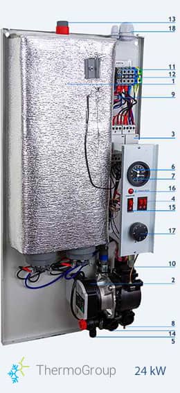 <small> Caldera eléctrica </small> 24 kW